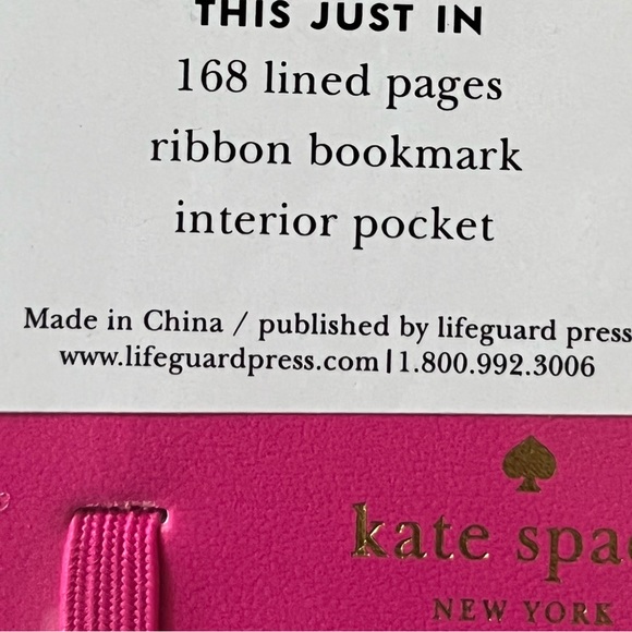 Kate Spade mini notebook - Picture 5 of 6